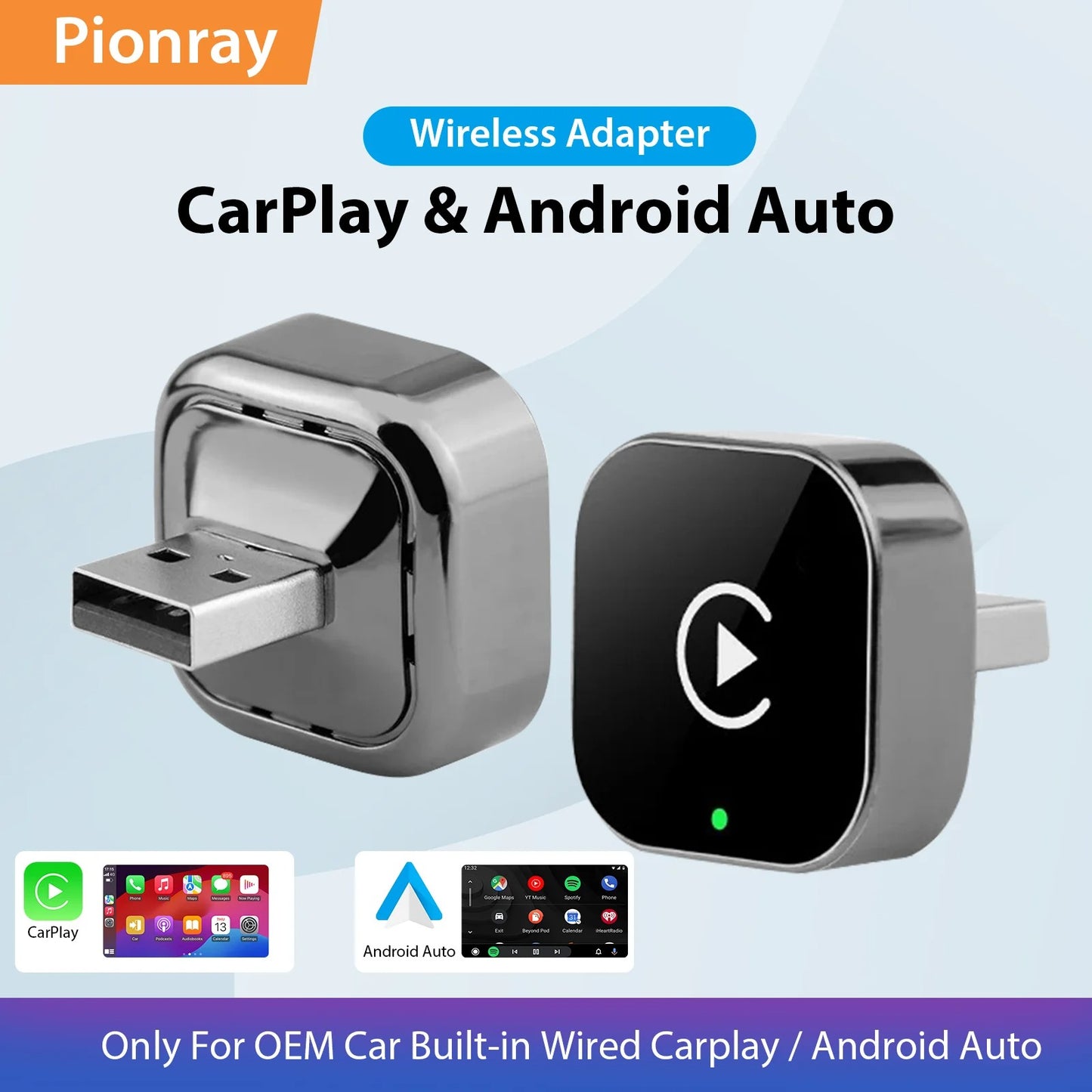 Pionray CarPlay & Android Auto Adapter